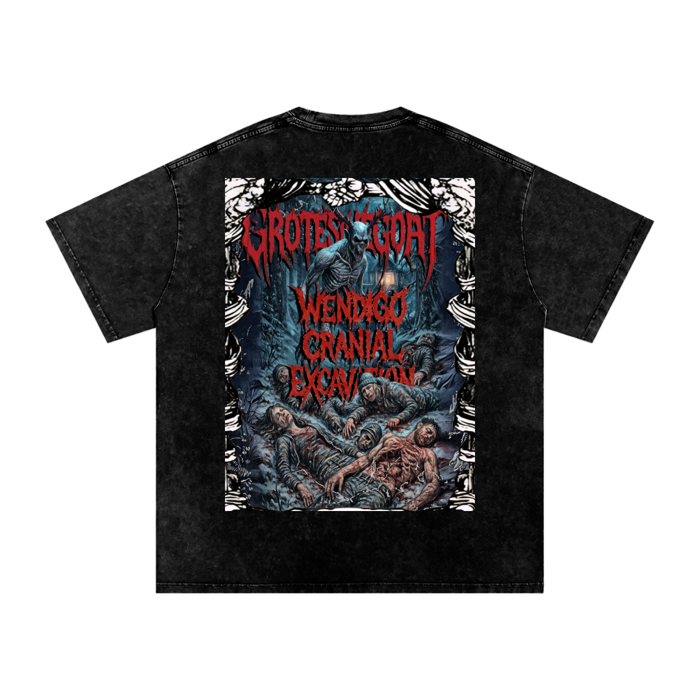 Acid Wash Oversize T-Shirt - 250 GSM