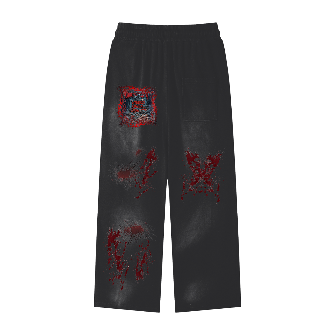 Effortless Athleisure Pure Cotton Handcrafted Monkey Wash Loose fit Sweatpants
