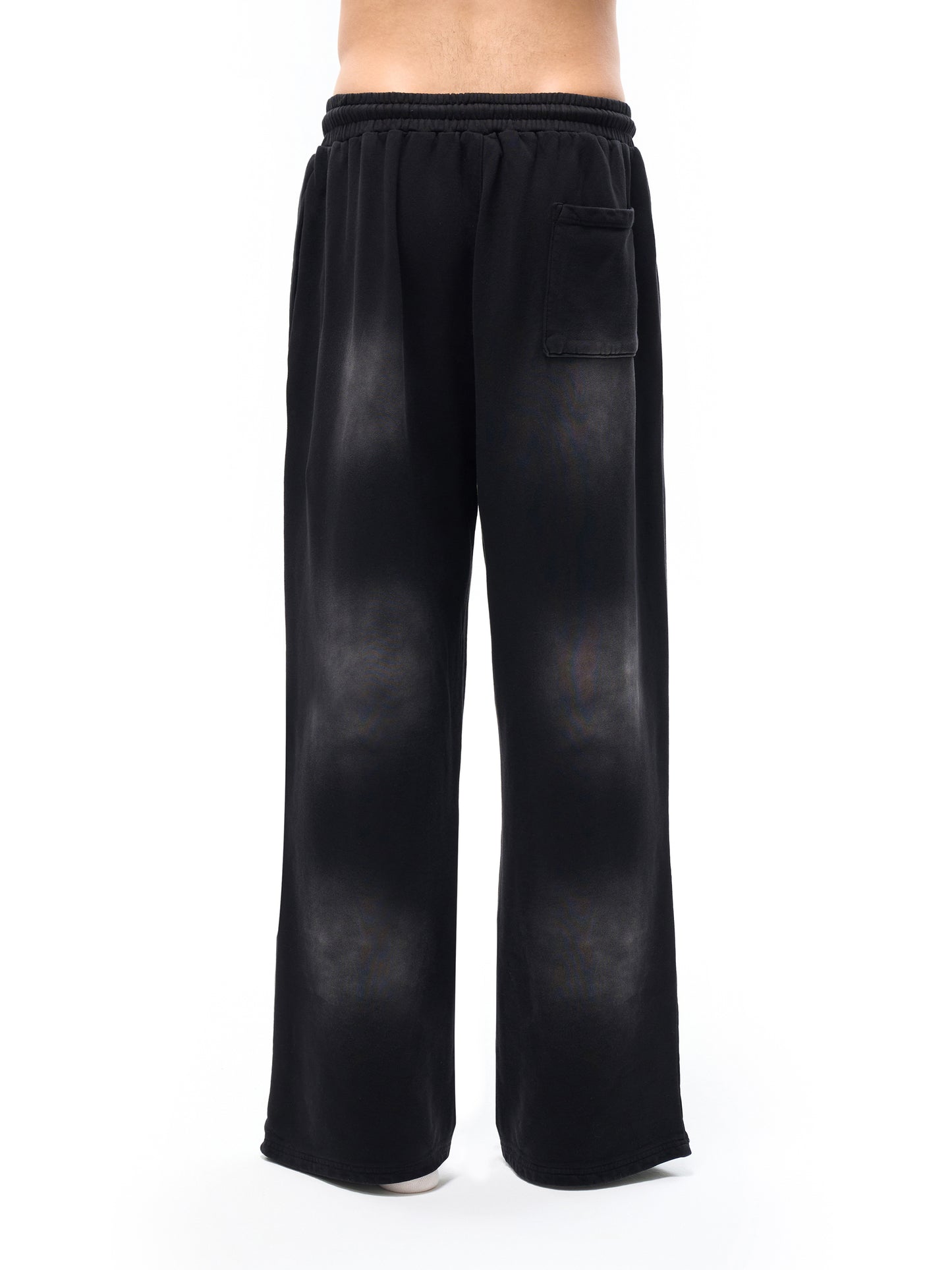 Effortless Athleisure Pure Cotton Handcrafted Monkey Wash Loose fit Sweatpants