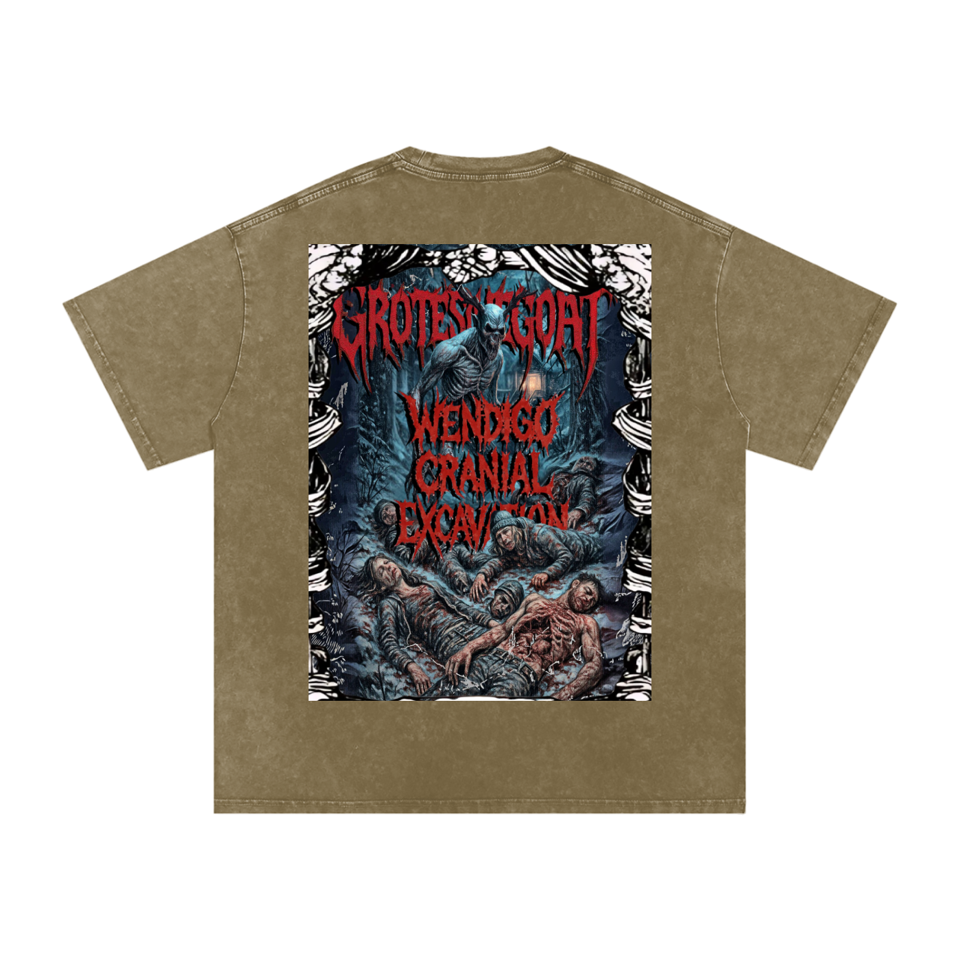 Acid Wash Oversize T-Shirt - 250 GSM