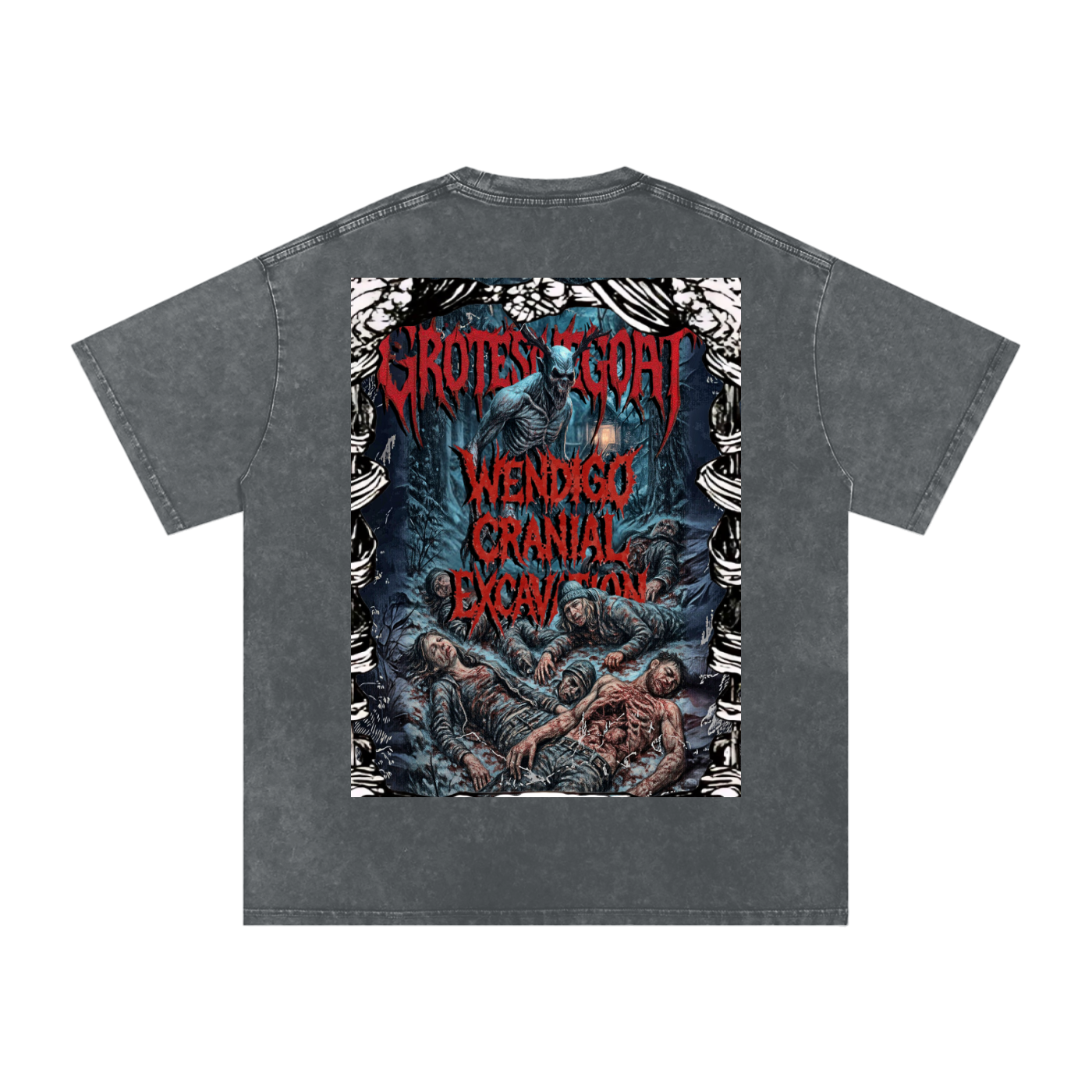 Acid Wash Oversize T-Shirt - 250 GSM