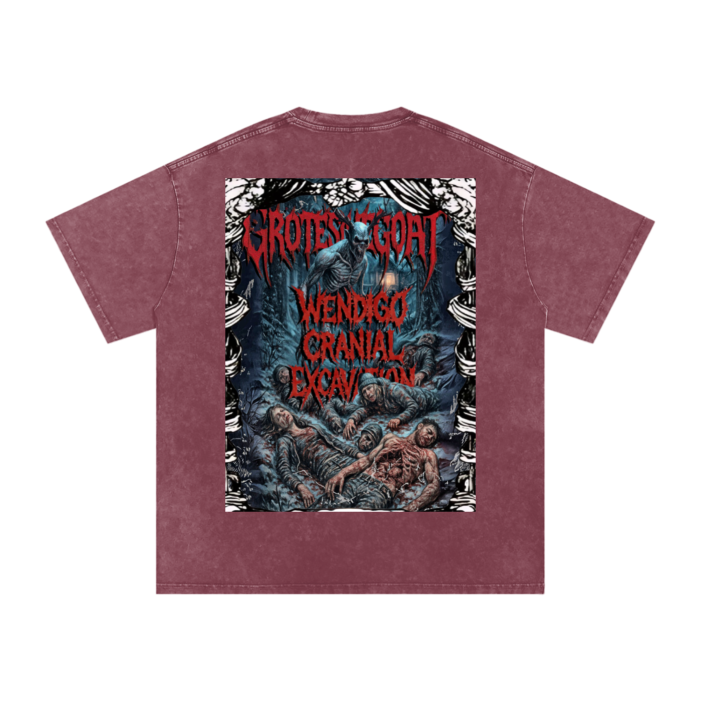 Acid Wash Oversize T-Shirt - 250 GSM