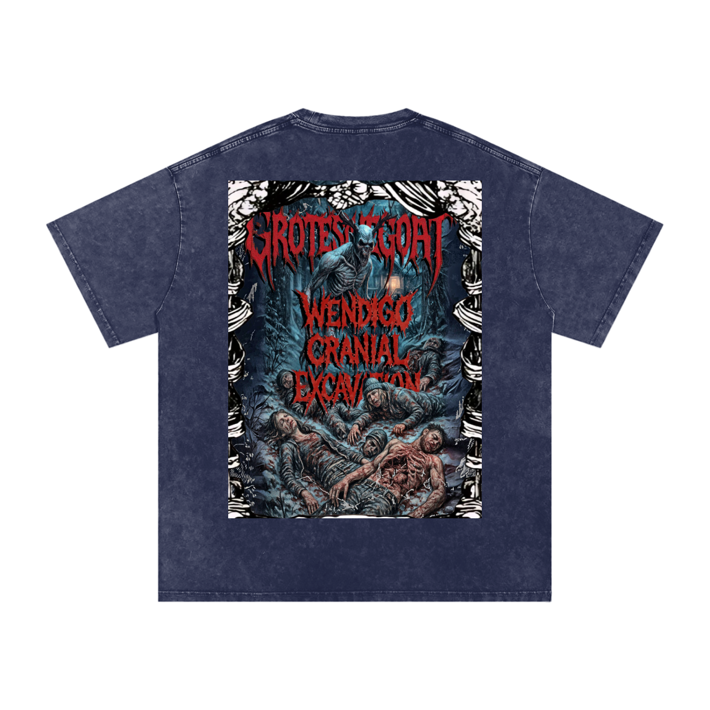 Acid Wash Oversize T-Shirt - 250 GSM